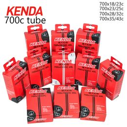 KENDA Bicycle Tire Inner Tube 700C 700*18-23C 700*23-25C 700*28-32C 700*35-43C Presta FV for Road Bike Camera Bike Accessories