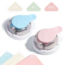 Punch Corner Rounder Mini Corner Trimmer Punch R4/R7/R10mm Round Corner DIY Paper Card Photo Planner Cutting Supplies