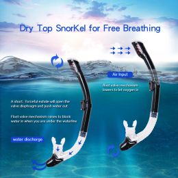 Professional Scuba Diving Masks Set Snorkelling Set Silicone Skirt Anti-Fog Goggles Glasses Swimming Fishing Pool Equipment Adult