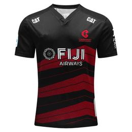 2024 Crusaders Rugby Away Mens Rugby Jersey Size S-5XL Print Custom Name Number