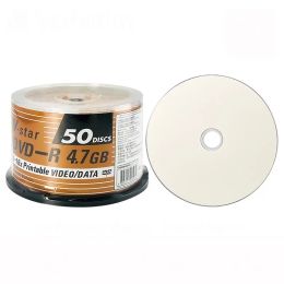 Discs Verbatim 4.7GB DVDR116X Printable Video/Data 50Discs/Barrel