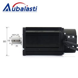 Aubalasti 1KW AC Servo Motor Kits 80ST-M04025 4N.m 220V 2500RPM Permanent Magnet Match Driver AASD-20A for CNC Engraver Machine