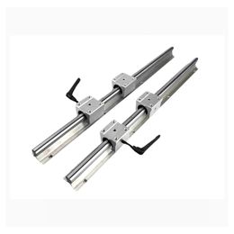 2pcs SBR20 Linear Guide 100-1150mm ANY LENGTH 20mm Linear Rails 4pcs SBR20UU Ball Bearing Block CNC Router