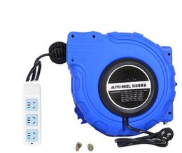 2-3x1.5-2.5MM 10-20M electric power source hose reel, Automatic retractable reel Plumbing Hoses