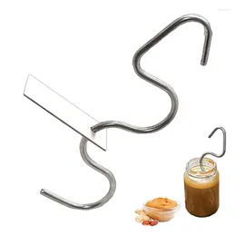 Baking Tools Peanut Butter Stirrer Fits Jars Stainless Steel Mixer For & Jam Multipurpose Kitchen Stirring Gadgets