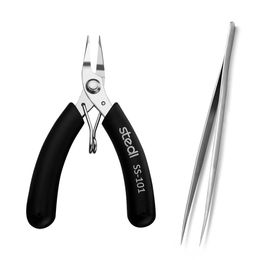 Mini Round head Cutting Pliers | Nose Pliers with Spring Jewelry Special Tweezers for Jewellery Making Beading And DIY Crafts