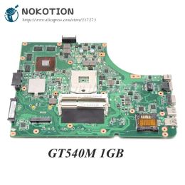 Motherboard NOKOTION Laptop Motherboard For Asus K53S X53S A53S K53SV REV 2.3 PC Mainboard HM65 DDR3 GT540M Graphics Free CPU