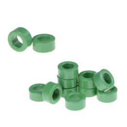 10pcs Or 20pcs Metal Inductor Coils Green Toroid Ferrite Cores 10mm X 6mm X 5mm