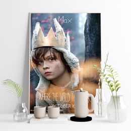 Where The Wild Things Are Fantasy Adventure Drama Film Art Print Poster Movie Wall Picture Living Room Decor Canvas Painting