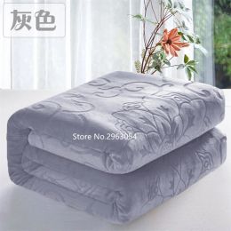 NEW winter bedding blankets 100%microfiber emboss home blanket travel picnic anti-pilling textile cute plush wool fluffy blanket