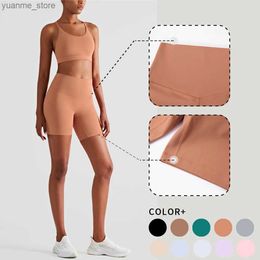 Yoga Outfits WISRUNING High Waist Push Up Shorts for Woman Bicycles for Fitness Sports Tights Yoga Leggings Workout Sportswear for Gym Outfit Y240410