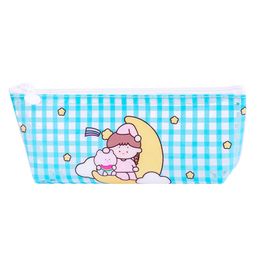 PVC transparent pencil case girls cute pencil bag School supplies storage bag Student stationery bag Children pen case prize