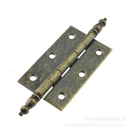 1pcs Antique Bronze hinge mini Flat open Butt Fittings Jewellery Wooden Box Case Fittings diy Furniture Connector Hardware