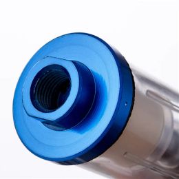 New High Pressure 1/4'' Water Oil Separator Inline Air Hose Filter Moisture Trap for Compressor Spray Paint Gun Pneumatic Parts