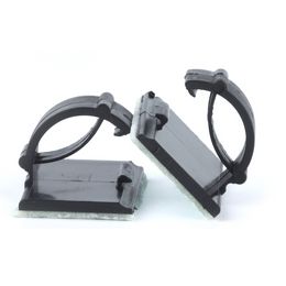 10/20/50pcs WCC-2 Cable Clamps Self Adhesive Wire Clip Tie Fixer Mounting Desk Line Holder Organiser Management