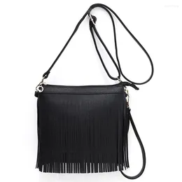 Evening Bags European And American Trend Fashion Tassel Bag Dumplings Hand Grip Short Belt Single Shoulder Messenger Women's