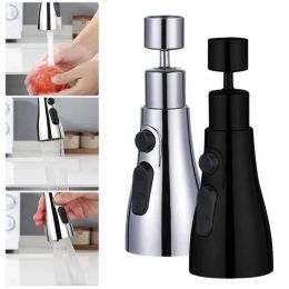 New Universal 360 Rotate Kitchen Faucet Extender Aerator Plastic Splash Filter Kitchen Washbasin Faucet Bubbler Nozzle Wholesale available