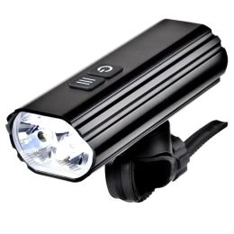 EasyDo Bike Light Rainproof USB Rechargeable LED 4800mAh MTB Front Lamp Headlight Aluminum Ultralight Flashlight Bicycle Light