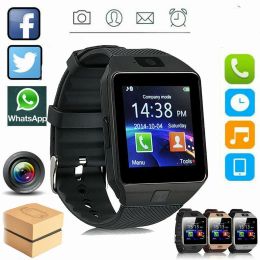 Watches DZ09 Smart Watch For Android Smartwatch Mobile Phone Smart Watches Pedometer Men dz 09 Smartwatch Support HandWriting USB Cable