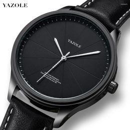 Wristwatches 2024 Men's Watches Top Brand Lluxury Famous Wrist Watch For Men Quartz Leather Sport Wathes Male Clock Saat Reloj Hombre