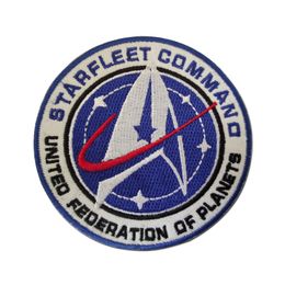Fleet Academy Command Logo Package Accessories Star Trek Tactical Badge Embroidery Hook&Loop Patch Tactical Military Stickers