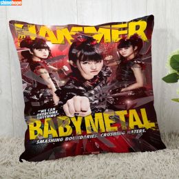 Babymetal Pillow Cover Customize Pillowcase Modern Home Decorative Pillow Case For Living Room 45X45cm A2020.7.2