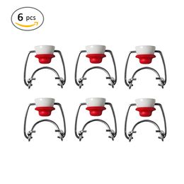 2/6PCS/lot Ez Caps FlipTop Stopper Root Beer Bottles Replacement Swing Tops Homebrew Brewing Wine Stoppers Kitchen Bar Tool