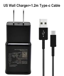 Usb Fast charger For S8 9V 2A Travel wall plug adaptor full 2A home charge dock with type c black cable 2 in 14772193