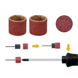 XCAN 99pcs Steel Wire Brush Wheel,Sanding Bands with Sanding Drum,Sandpaper for Dremel Rotary Tool Wood Metalworking Polishing