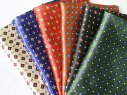 By Metre Soft Charmeuse Satin Fabric Material Geometric