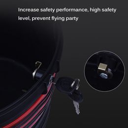Front Storage Bag Case Carrying Basket Plastic Basket Cloth Lining Lock For Xiaomi M365 Electric Scooter Bicycle E-Bike