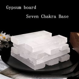 Natural Selenite Crystal Stick Chips Gypsum White Quartz Rough Minerals Specimen Point Healing Stone Seven Chakra Base Home