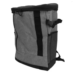 Storage Bags Camping Cooler Backpack Waterproof Lining 20L Insulated Delivery Leakproof Thickening Grey Large Capacity For Picnic