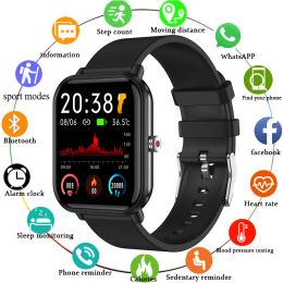 Watches 2023 Digital Smartwatch Body Temperature Monitor Fitness Sports Watches Bluetooth IP68 Waterproof Smart Watch for Android Phones