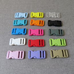 100pcs/lot 25mm wholesale plastic release buckle strap belt buckle for bag pet dog collar necklace paracord sewing DIY accessory