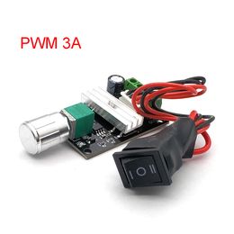 DC 6V 12V 24V 28V 3A PWM Motor Speed Controller Adjustable Speed DC Motor Driver Forward Reverse Switch