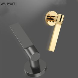 Aluminium Alloy Indoor Door Handle Lockset Universal Security Bathroom Door Knob Lock Silent Lock Core Household Hardware