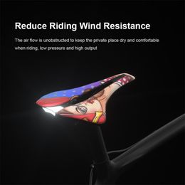 Universal Bicycle Saddle Ultralight Bike Seat Road Bike Soft Seat Buffer Breathable Leather Surface Saddle Bicycle Accessories