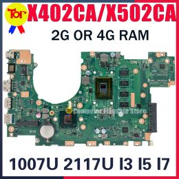 Motherboard KEFU X502CA Laptop Motherboard For ASUS X402CA X502C X402C F502C F402C Mainboard 2G OR 4GRAM 1007U 2117U I3 I5 I7 100% Working