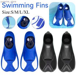 Diving Accessories Unisex swimming diving fins soft adult/child inflatable feet swimming flip wear-resistant water sports shoes Y240410