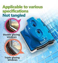 CHENGCHENG 22-40MM Double Super Thick Triple Glazing Anti-Pinch Hand Magnetic Window Cleaner Glass Wiper Home Household Tools