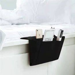 Felt Bedside Storage Organiser Anti-slip Bedside Bag Bed Sofa Side Pouch Hanging Couch Remote Control Storage Bed Holder Pockets