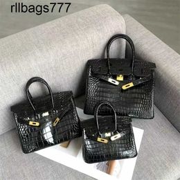 Leather Bk Designer Handbags Women Bags Alligator Womens Slanting Fashion Versatile Hand Bag Atmosphere Lock Have Logo