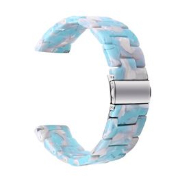 20mmTransparent Resin Strap Watch Band For Garmin Venu Sq Vivoactive 3/Vivomove HR/Forerunner 645 245 Smartwatch Bracelet Correa