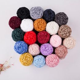 100g/ball DIY Soft Chenille Yarn 100% Polyester Winter Warmth Pleuche Cashmere Yarn Baby Wool Thread Hand Knitting Crochet FZ18