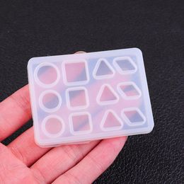 Silicone Casting Mould DIY Pendants Liquid Resin Moulds For Clay UV Epoxy Resin Necklace Earrings Jewellery Making Handmade Tools