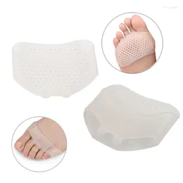 Dance Shoes Silicone Front Feet Toe Separator Cushion Pain Relief Insoles Hallux Valgus Corrector Gel Pads Care