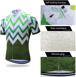 2021 Summer Breathable Mountain Bike Sweatshirt Short Sleeve MTB Road Cycling Jersey Quick Dry Outdoor Bicycle Clothing For Man