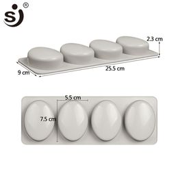 SJ Christmas Handmade Silicone Soap Moulds For Soap Making Round Rectangular 3d Silicone Mould