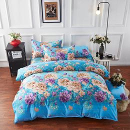 1pc Printing Duvet CoverSanding Soft Wedding Quilt Cover King Queen Twin Size Bed Duvet Cover Not Including Pillowcase